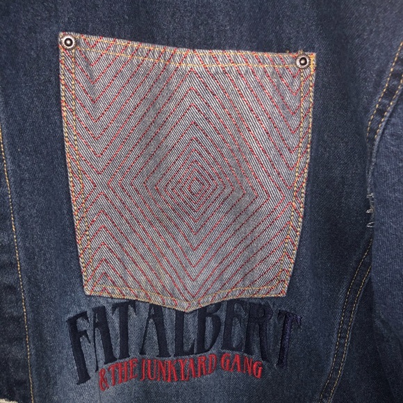 PLATINUM FUBU - FAT ALBERT DENIM JACKET *RARE* - Picture 4 of 6